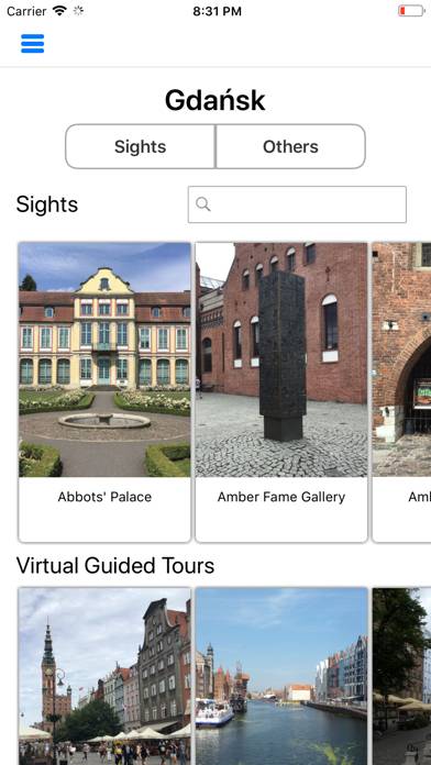 Explore Gdansk: Audio guide App screenshot #1