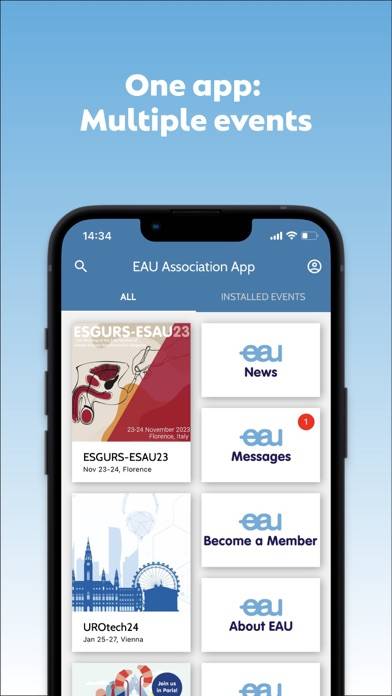 EAU App-Screenshot #1