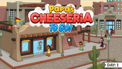 Papa's Cheeseria To Go! Captura de pantalla de la aplicación #1