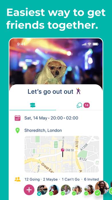Howbout: Social event planner App screenshot #2