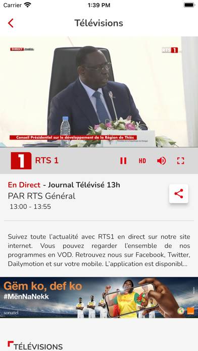 RTS L'Officiel App screenshot #5