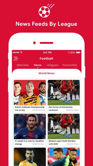Football Live Prime Schermata dell'app #4