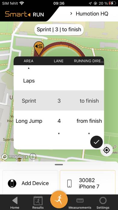 Smart Run by Humotion App screenshot #2