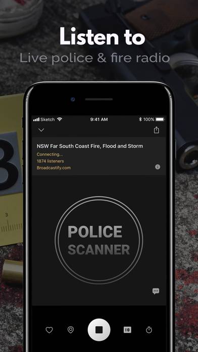 Police Scanner, Fire Radio App screenshot #1