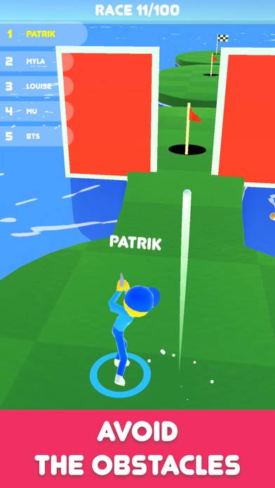Golf Race Capture d'écran de l'application #3