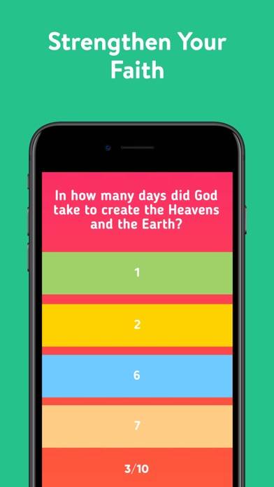 Bible Trivia Quiz App screenshot #3
