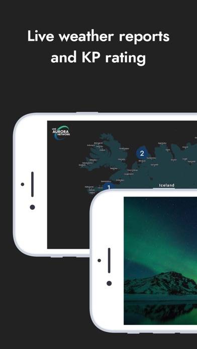 Northern lights Aurora Network App screenshot #4