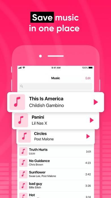 Cloud Music Offline Player mp3 App screenshot #4