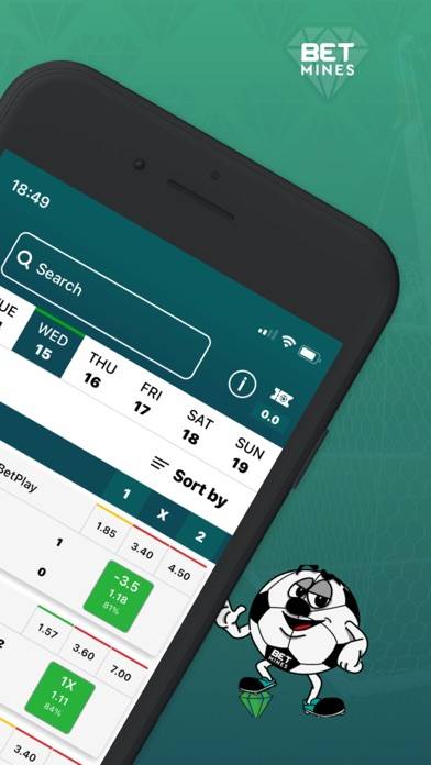 BetMines Football Betting Tips Capture d'écran de l'application #2