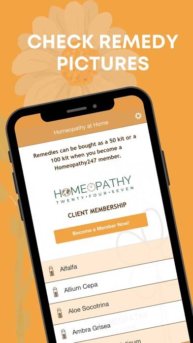 Homeopathy at Home Captura de pantalla de la aplicación #6