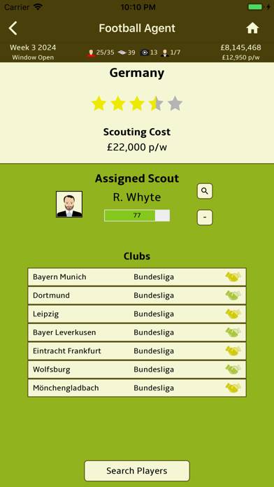 Football Agent Schermata dell'app #6