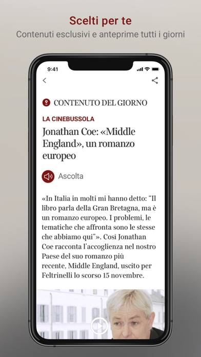 La Lettura Corriere della Sera Schermata dell'app #3