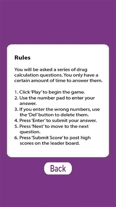 Drug Calculations Game App screenshot #5