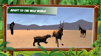 Safari Animals Simulator Capture d'écran de l'application #3