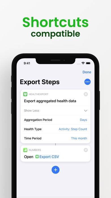 Health Export CSV App screenshot #6