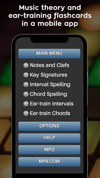 Music Theory & Ear Flashcards App screenshot #1