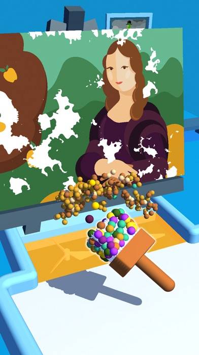 Art Ball 3D: Canvas Puzzle Captura de pantalla de la aplicación #2