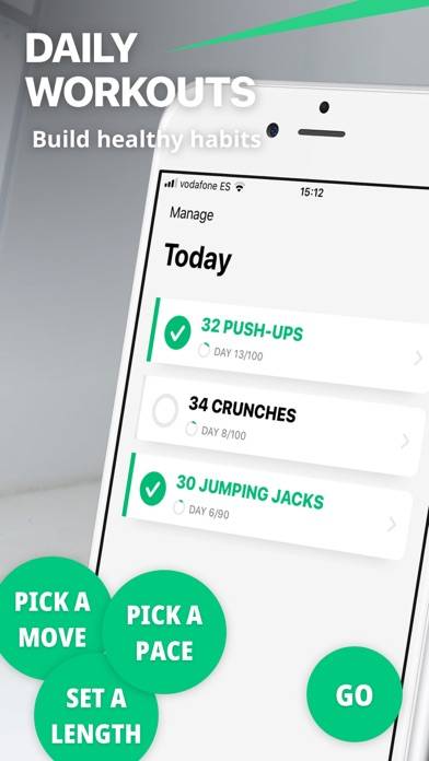 30 Day Fitness Workout at Home App-Screenshot