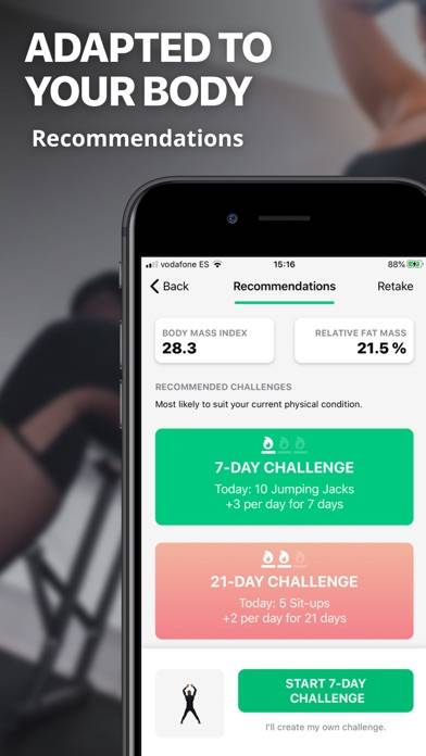 30 Day Fitness Workout at Home App-Screenshot