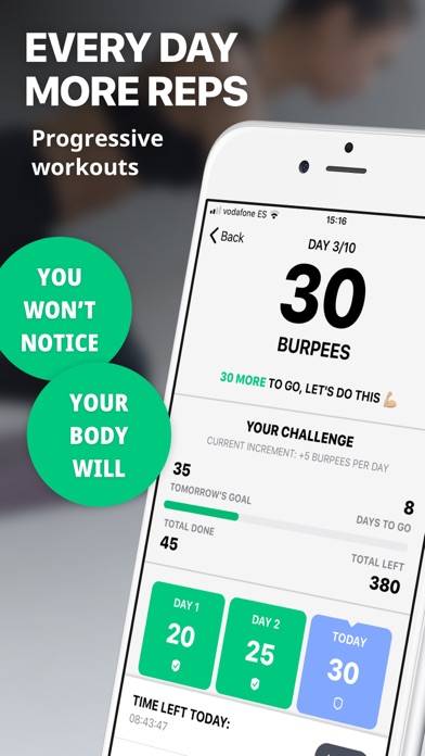 30 Day Fitness Workout at Home App-Screenshot