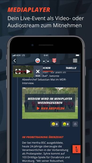 MDR Sport im Osten: Sport News App-Screenshot #3