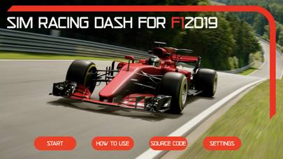 Sim Racing Dash for F1 2019 game screenshot