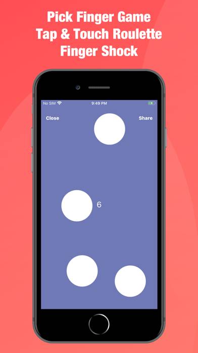 Pick Finger Game App screenshot #1