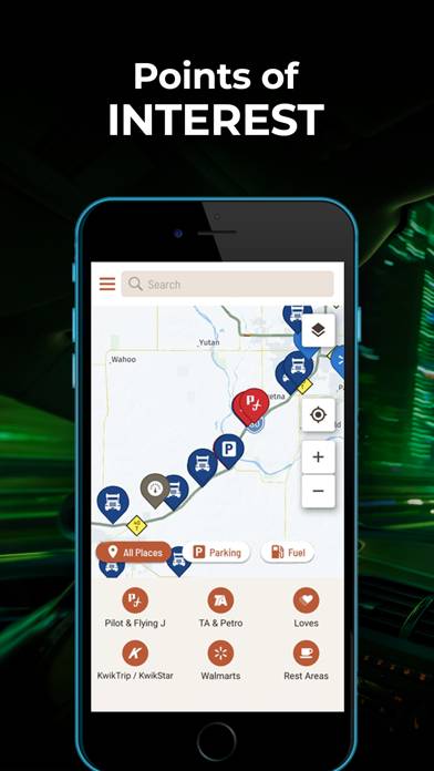 Hammer: Truck GPS & Maps App screenshot