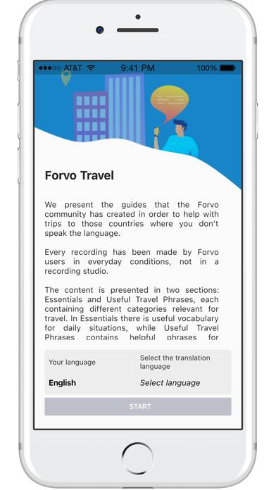 Forvo Travel App screenshot #1