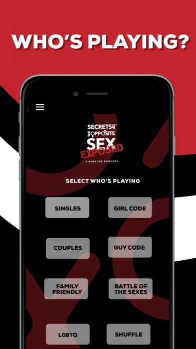 Secrets of the Opposite Sex App screenshot #1