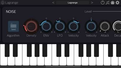 Lagrange - AUv3 Plug-in Synth screenshot