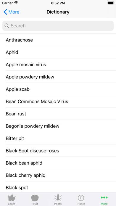 Plant diseases and pests Captura de pantalla de la aplicación #6