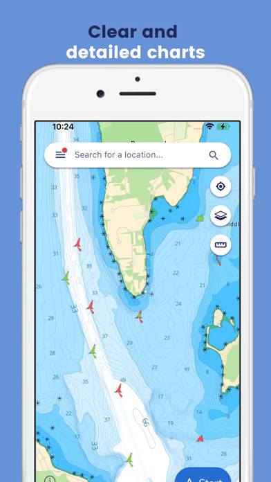 Savvy navvy: Boat Navigation Captura de pantalla de la aplicación #3