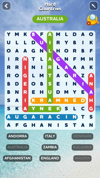 Word Search Quest Puzzles Schermata dell'app #3