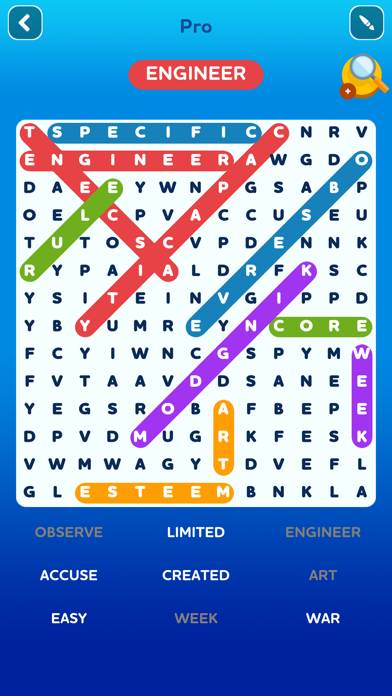 Word Search Quest Puzzles App screenshot #6