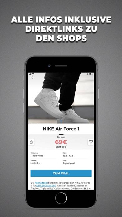 PRINZ SPORTLICH Sneaker Deals App-Screenshot #4