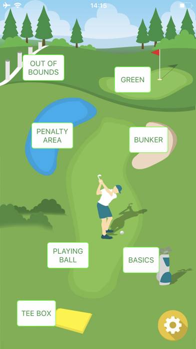 EasyGolf Rules App-Screenshot #1