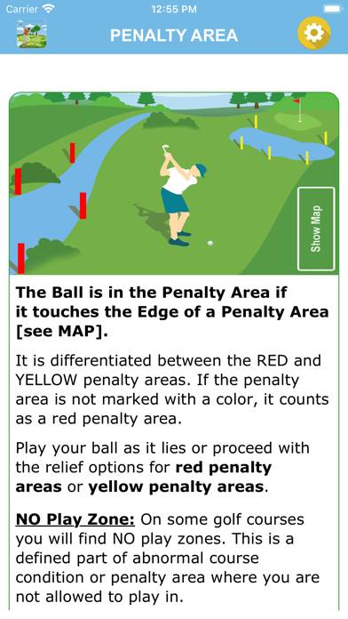 EasyGolf Rules App screenshot #5