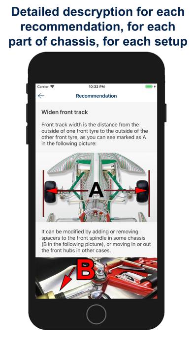 Kart Chassis Setup PRO App-Screenshot #4