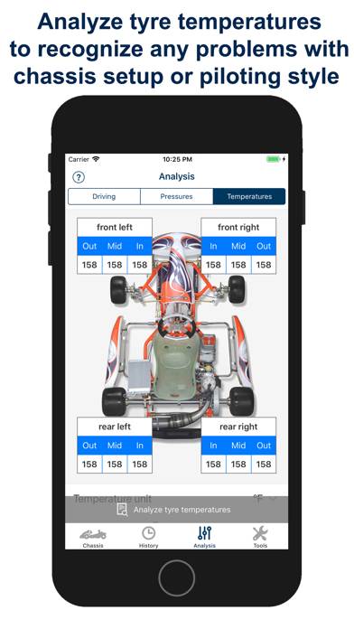Kart Chassis Setup PRO Capture d'écran de l'application #6