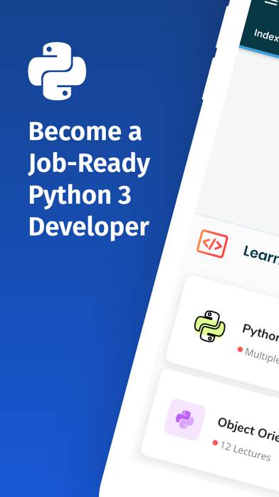 Learn Python 3 Programming PRO Captura de pantalla de la aplicación #1