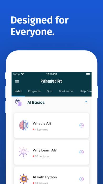 Learn Python 3 Programming PRO Captura de pantalla de la aplicación #4