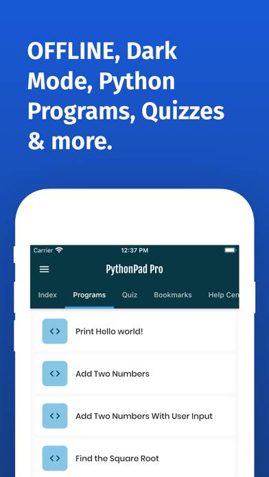 Learn Python 3 Programming PRO Captura de pantalla de la aplicación #6