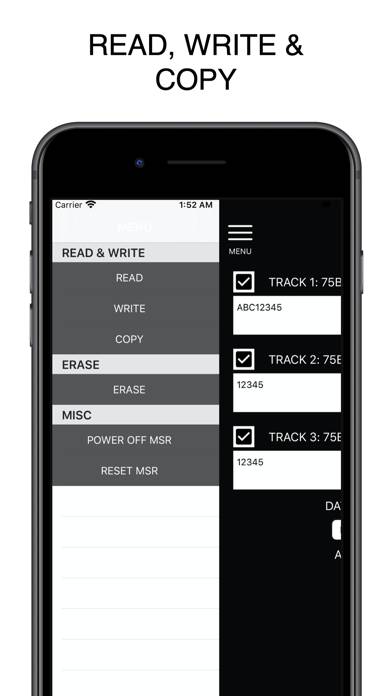 MSR Easy Connect: Read & Write Captura de pantalla de la aplicación #2