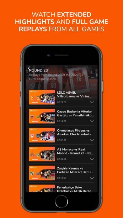 EuroLeague TV Uygulama ekran görüntüsü #5