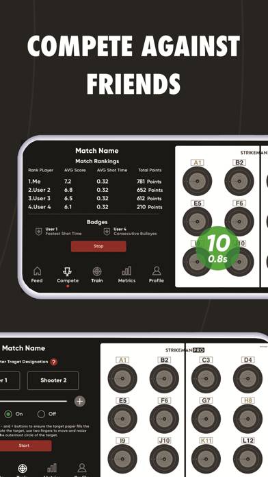 Strikeman App screenshot