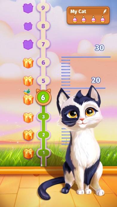 My Cat: Виртуальная игра котик App screenshot #6