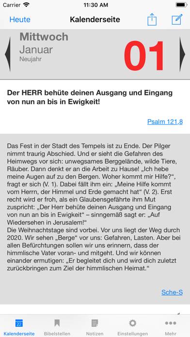 Neukirchener Kalender 2020 App screenshot #2