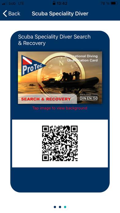 ProTec Smart-Card Captura de pantalla de la aplicación #3