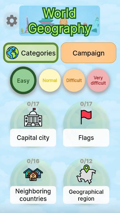 World Geography Pro Uygulama ekran görüntüsü #2